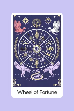 Wheel of Fortune tarot card