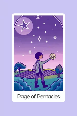 Page of Pentacles tarot card