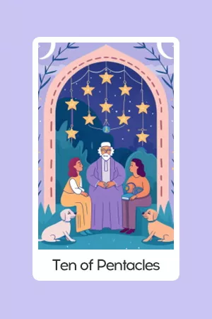 Ten of Pentacles tarot card