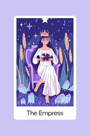 The Empress tarot card