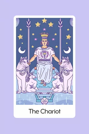 The Chariot tarot card