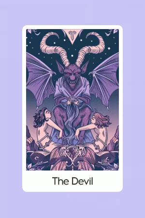 The Devil tarot card