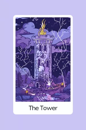 The Tower tarot card