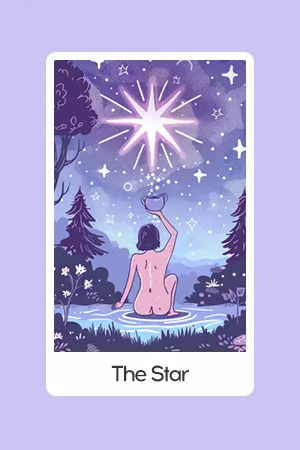 The Star tarot card