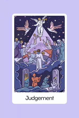 Judgement tarot card
