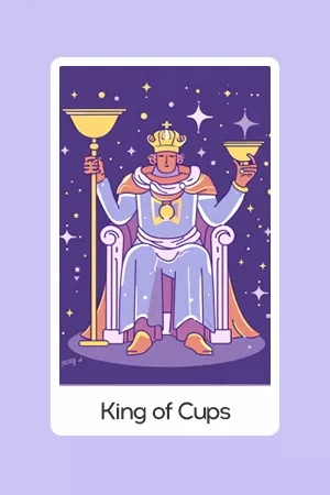 King of Cups tarot card