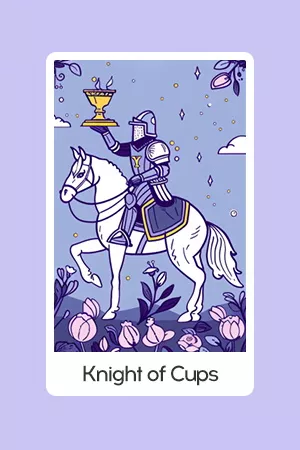 Knight of Cups tarot card