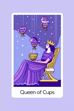 Queen of Cups tarot card