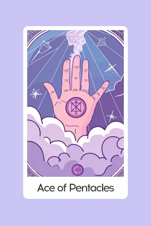Ace of Pentacles tarot card