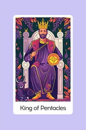 King of Pentacles tarot card