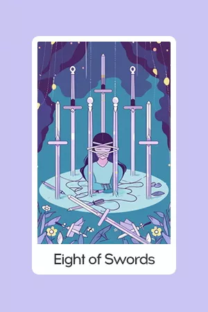 Eight of Swords tarot card