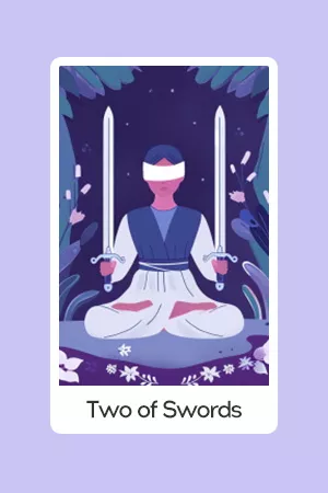 Two of Swords tarot card