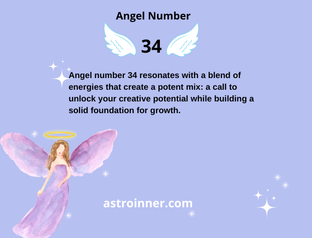 angel number 34 meaning