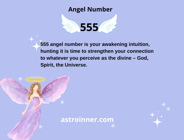angel number 555 meaning