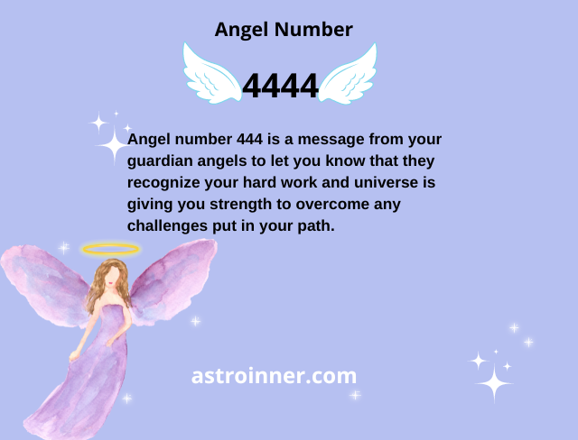 4444 Angel Number Meaning