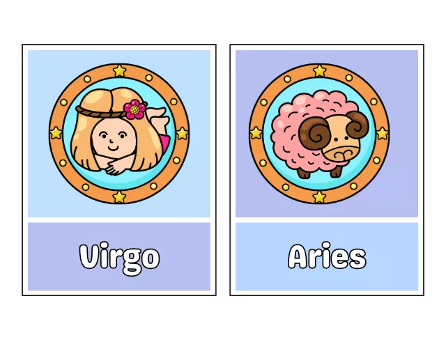Virgo and Aries