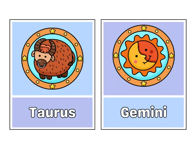 Taurus and Gemini 
