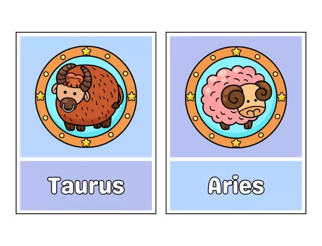 Taurus and Aries