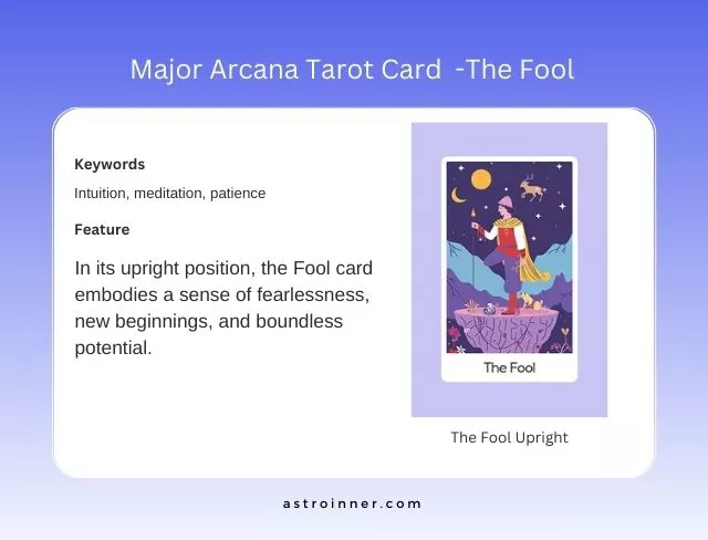The Fool Upright Meaning