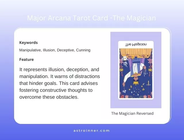 The Magician Reversed Meaning