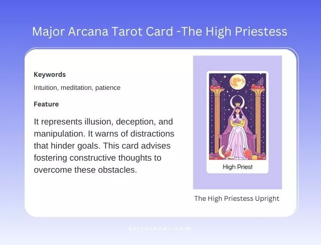 The High Priestess Upright Meaning