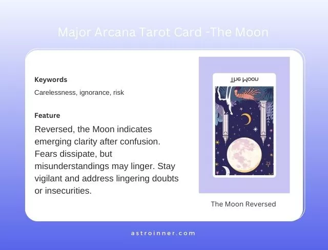 The Moon Reversed Meaning