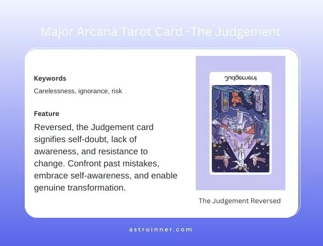 The Judgement Reversed Meaning