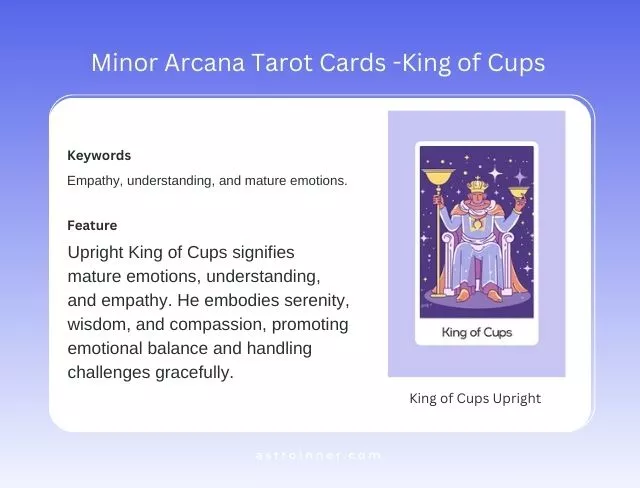 King of Cups Upright Meaning