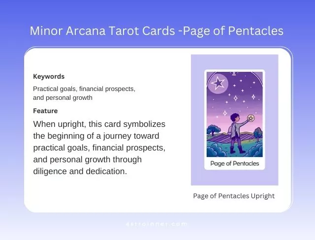 Page of Pentacles Upright Meaning