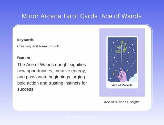 Ace of Wands Upright Meaning