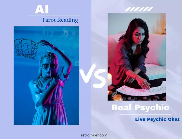 AI Tarot Reading VS Real Psychics