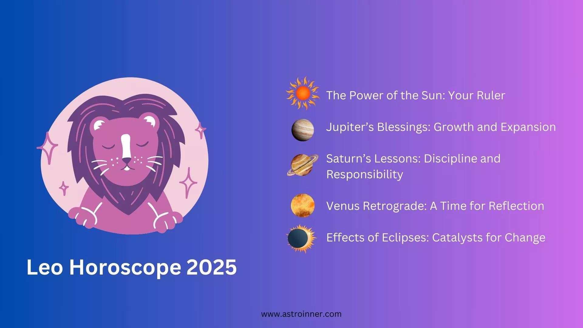 Leo Horoscope 2025